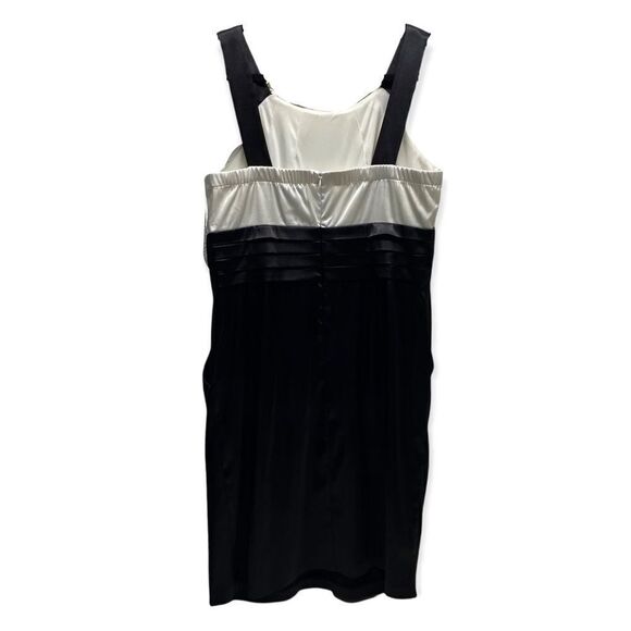 NW Collections Satin Cocktail Dress - Picture 2 of 8